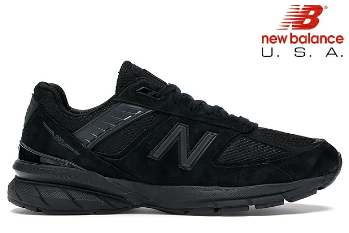 楽天市場】NEW BALANCE M990BB5 TRIPLE BLACK 「Made in U.S.A」 D 