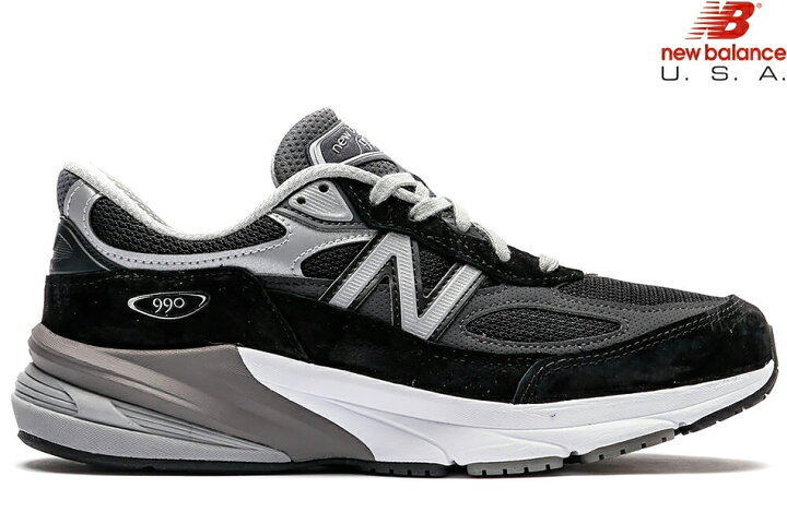 楽天市場】NEW BALANCE 990v6 M990BK6 「Made in U.S.A」 BLACK D 