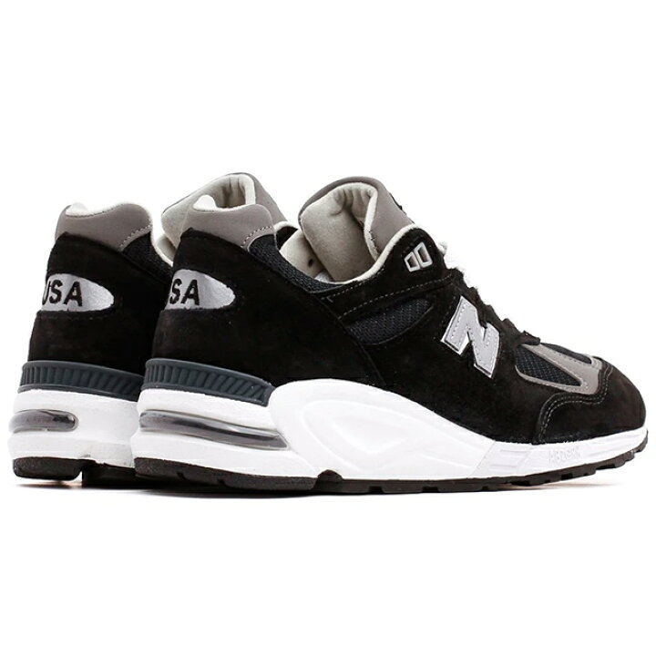 楽天市場】NEW BALANCE M990V2 「Made in U.S.A」 BLACK/GREY M990BL2 