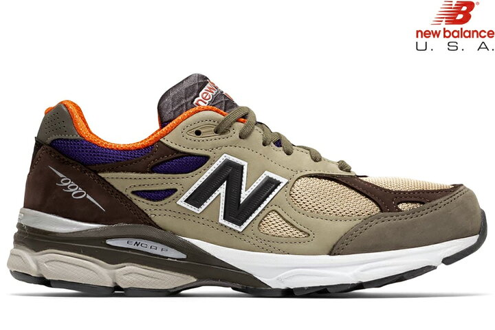 楽天市場】NEW BALANCE 990v3 M990BT3 TEDDY SANTIS 「Made in U.S.A 