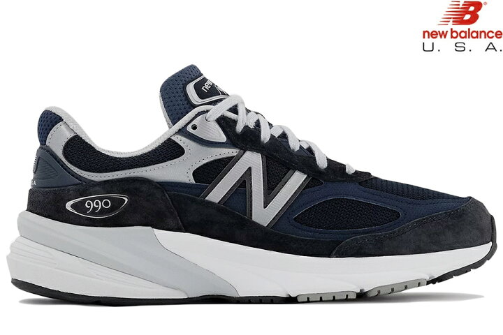 楽天市場】NEW BALANCE 990v6 M990NV6 「Made in U.S.A」 NAVY Dワイズ 