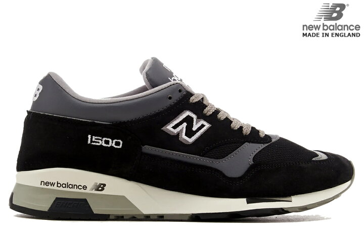 楽天市場】NEW BALANCE U1500PBK「Made in UK」 BLACK/GRAY WIDTH:D 