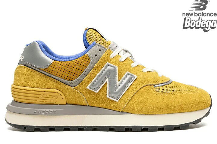 楽天市場】NEW BALANCE x Bodega 574 Legacy Yellow Dワイズ 