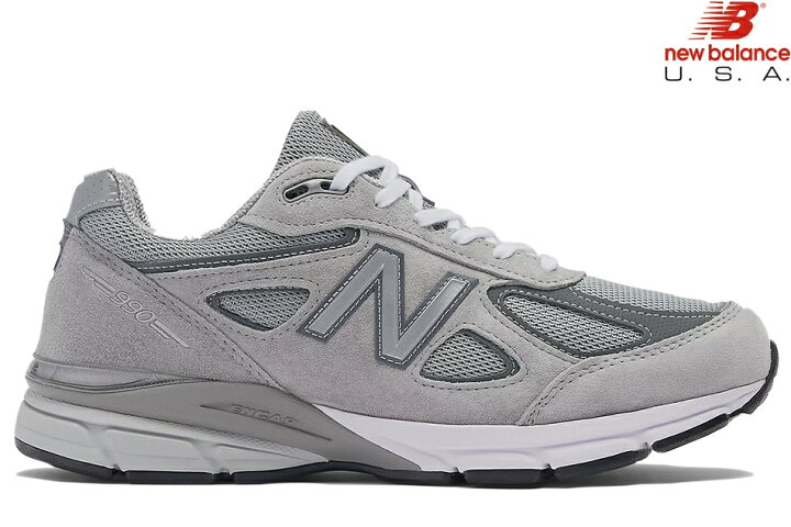 楽天市場】NEW BALANCE 990v4 U990GR4 「Made in U.S.A」GRAY Dワイズ  
