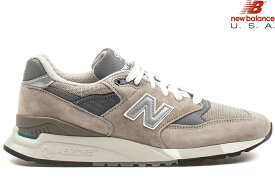 NEW BALANCE U998GR 「30th Anniversary Made in U.S.A」 GREY Dワイズニューバランス OG復刻 グレー USA ENCAP ABZORB メンズ スニーカー