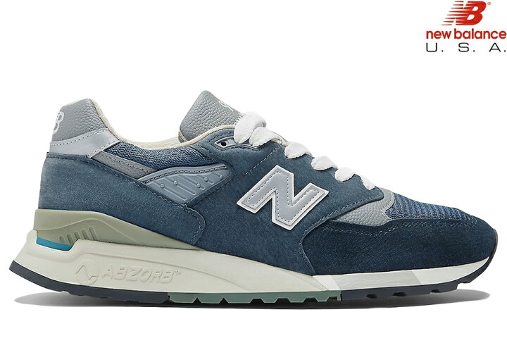 楽天市場】NEW BALANCE U998NV Made in U.S.A NAVY Dワイズ 