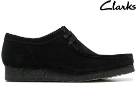 Clarks WALLABEE BOOT BLACK SUEDE 26155519 クラークス ワラビーブーツ ブラック スエード メンズ