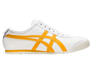 Onitsuka Tiger MEXICO 66 SLIP-ON 1183A360-110 WHITE/ORANGE�I�j�c�J�^�C�K�[ ���L�V�R 66 �X���b�|�� �z���C�g �I�����W 1183A360-110 �����Y ���f�B�[�X ��� �X�j�[�J�[