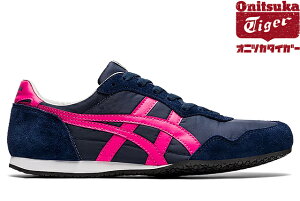 Onitsuka Tiger SERRANO 1183B400-402 MIDNIGHT/DRAGON FRUITオニツカタイガー セラーノ ネイビー ドラゴンフルーツ レディース ガールズ 定番 スニーカー