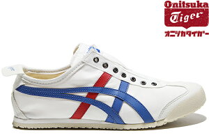 Onitsuka Tiger MEXICO 66 SLIP-ON TH1B2N-0143 WHITE/BLUE/REDIjcJ^CK[ LVR 66 Xb| zCg u[ bh gR[ D3KON-0143 Y fB[X  Xj[J[