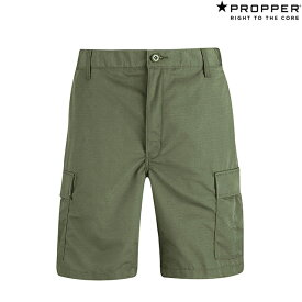 Propper BDU Shorts - 100% Cotton Ripstop F5261 Oliveプロッパー BDU ショーツ カーゴ アーミー ミリタリー ショートパンツ オリーブ 迷彩 アメリカ軍