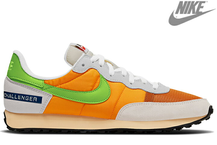 楽天市場 Nike Challenger Og Dc5214 6 Kumquat Green Nebula Light Bone Canvasナイキ チャレンジャー Og オレンジ グリーン メンズ スニーカー 21sms2 Sneeze