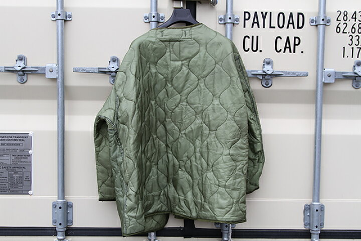 楽天市場】「73年製 DEADSTOCK U.S.ARMY LINER for FISHTAIL PAKA 