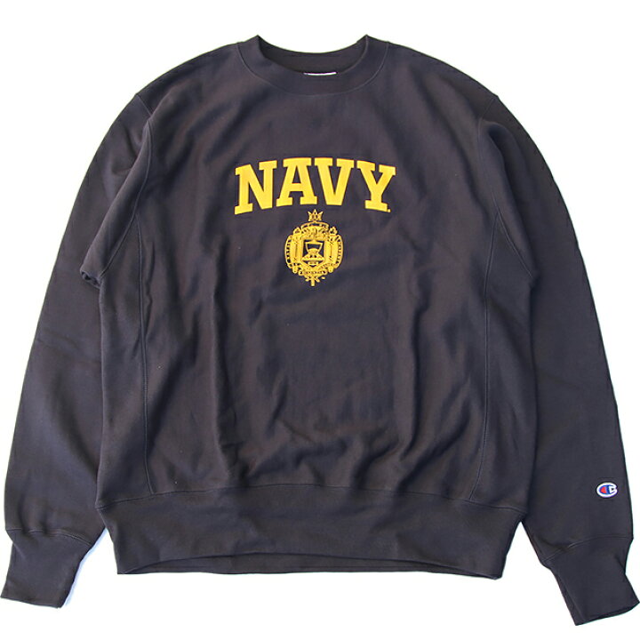 楽天市場】Champion 「USNA ISSUE OFFICIAL PRINT」 R/W CREW SWEAT 