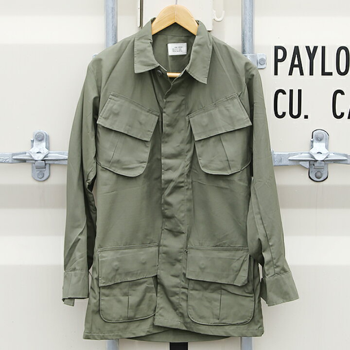 楽天市場】「70s DEADSTOCK」 U.S.ARMY JUNGLE FATIGUE JACKET 4th X 