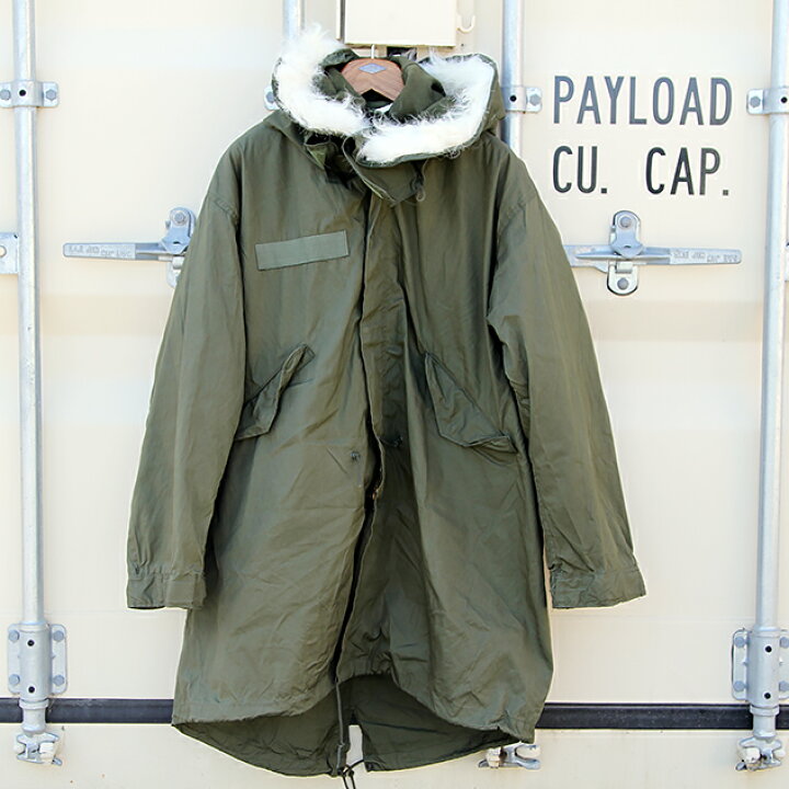楽天市場】「70s DEADSTOCK U.S.ARMY M-65 FISHTAIL PARKA FULL SET  