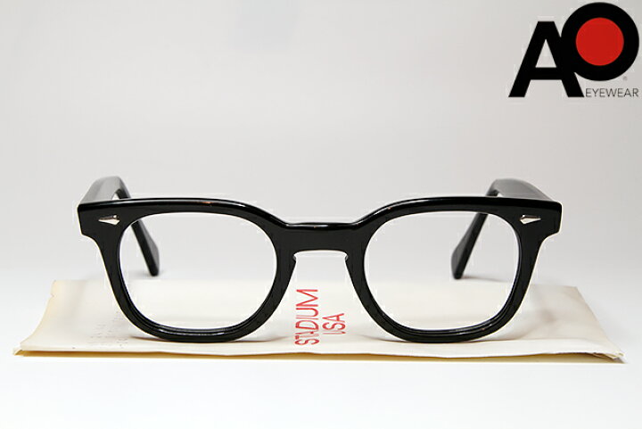 楽天市場】American Optical STADIUM 46-24 BLACKアメリカン  