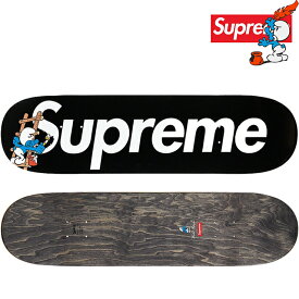 「Sale!」SUPREME / Smurfs Skateboard BOX LOGO BLACKSupreme シュプリーム スマーフ ボックス ロゴ ブラック スケートボード デッキ DECK スケボー 新品未使用正規品