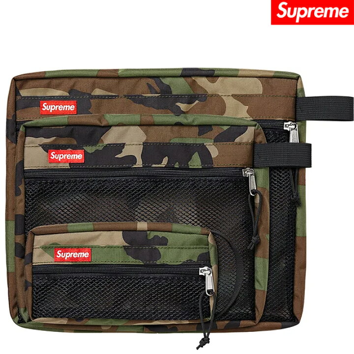 楽天市場】Supreme Mesh Organizer Bags (Set Of 3) Woodland Camo 