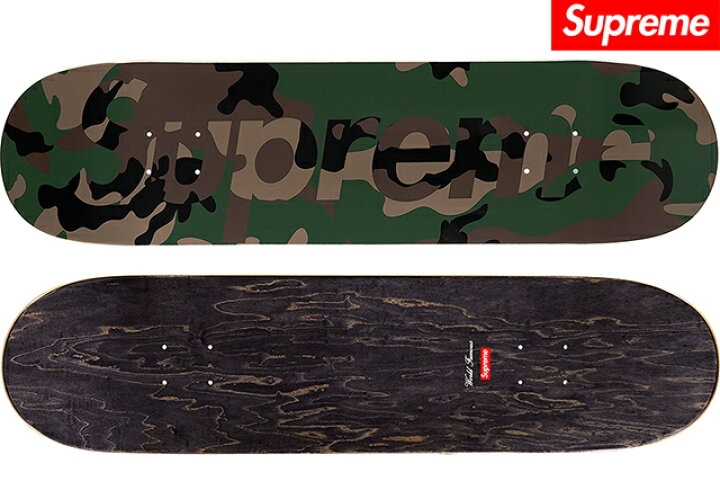 楽天市場】SUPREME CAMO LOGO SKATEBOAD GREENSupreme シュプリーム  