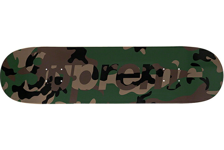 楽天市場】SUPREME CAMO LOGO SKATEBOAD GREENSupreme シュプリーム  