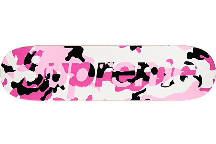 楽天市場】SUPREME CAMO LOGO SKATEBOARD PINKSupreme シュプリーム 