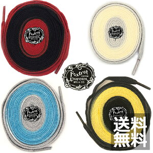 Foxtrot Uniform Fox-Union Lace 4Colors (130cm or 170cm) �t�H�b�N�X �g���b�g �t�H�b�N�X ���j�I�� �V���[���[�X ���B���e�[�W �O���f�[�V���� NIKE JORDAN DUNK �C�R �ウ�R �V���[�P�A �V���[�Y�P�A�p�i