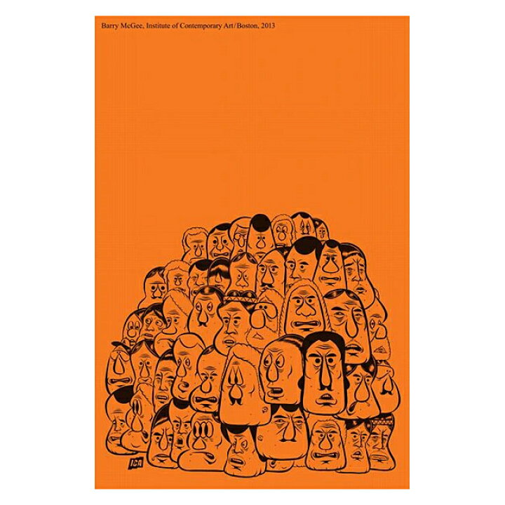 楽天市場】Barry McGee 2013 Exhibition Art Posterバリーマッギー 