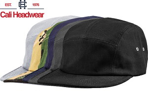 Cali Headwear 5 Panel Camper - CP50 �L�����w�b�h�E�F�A USA 5�p�l�� �L�����p�[ �L���b�v CAP 6�F�W�J �����Y ���f�B�[�X �X�q