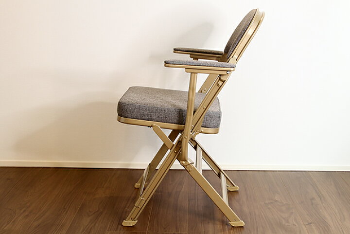 楽天市場】CLARIN FOLDING CHAIR FULL CUSHION WITH ARM 「Made in 