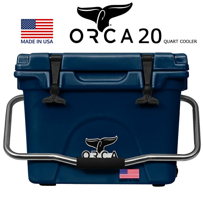 楽天市場】「Sale!」 ORCA COOLERS 20 QUART NAVY 「Made in U.S.A 
