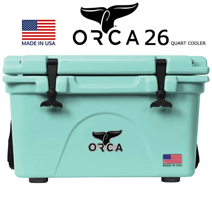 楽天市場】「Sale!」 ORCA COOLERS 26 QUART SEAFOAM 「Made in U.S.A 