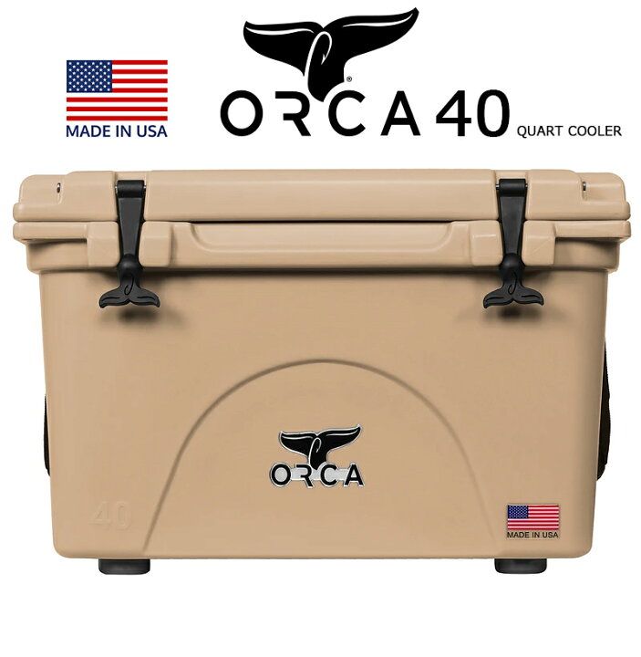 楽天市場】「Sale!」 ORCA COOLERS 40 QUART TAN 「Made in U.S.A 