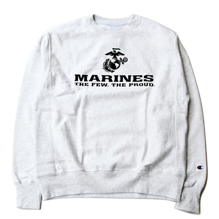 楽天市場】Champion 「USMC ISSUE OFFICIAL PRINT」 R/W CREW SWEAT 