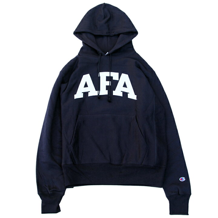 楽天市場】Champion 「AFA ISSUE OFFICIAL PRINT」 R/W HOODED SWEAT  