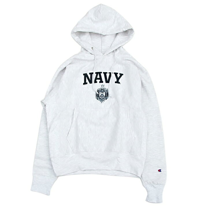 楽天市場】Champion 「USNA ISSUE OFFICIAL PRINT」 R/W HOODED SWEAT 