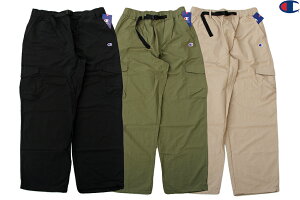 �u�݌ɏ�������!�vChampion BELTED HIKING CARGO PANTS C LOGO P79201 BLACK OLIVE WALNUT�`�����s�I�� ���{������ �x���g�t�� �n�C�L���O �J�[�S �p���c �u���b�N �I���[�u �x�[�W��