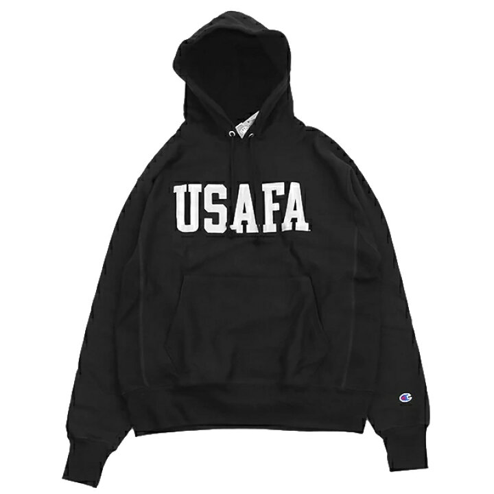 楽天市場】Champion 「USAFA ISSUE OFFICIAL PRINT」 R/W HOODED SWEAT 