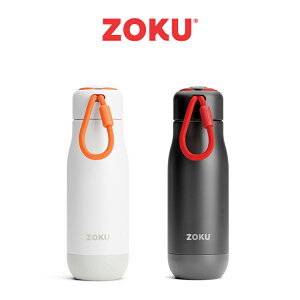 ZOKU STAINLESS STEEL BOTTLE 350ml MATT BLACK/WHITE]N XeX X`[{g 350ml }bgubN zCg ۗ Lv AEghA  }O