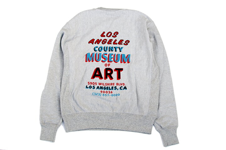 楽天市場】Champion REVERSE WEAVE 「LACMA」 CREW SWEAT GREY 