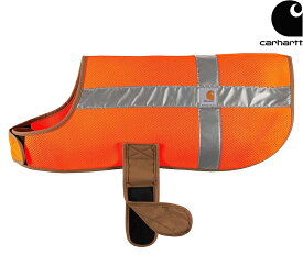 Carhartt USA Mesh Safety Dog Vest Hunter Orange/Carhartt Brown P00003428010カーハート メッシュ セーフティー ドッグ ベスト オレンジ ブラウン 胴輪 ペット 犬用