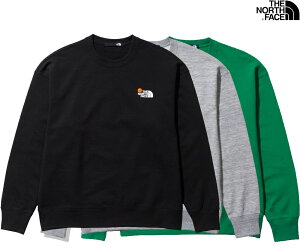 THE NORTH FACE FLOWER LOGO CREW 3Colors NT12337U m[XtFCX Y t[ S N[ XEFbg jZbNX 3FWJ  AEghA