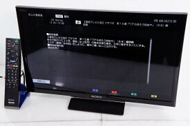 【中古】C SONYソニー 24V型 地上・BS・110度CSデジタルハイビジョン液晶テレビ BRAVIAブラビア KJ-24W450D