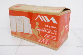【未使用】aiwaアイワ CD/ラジオ/カセット搭載 CDコンポ LCX-T110