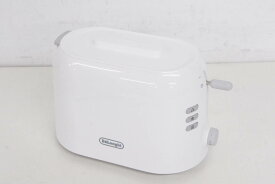 【中古】デロンギDeLonghi ポップアップトースター TP220J-WH ホワイト