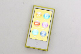 【中古】Appleアップル 第7世代 iPod nano 16GB イエロー MD476J