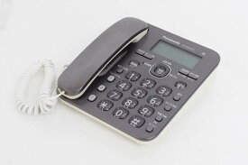 【中古】Panasonicパナソニック 電話機 RU・RU・RU VE-GD32DL-H 親機のみ ダークメタリック