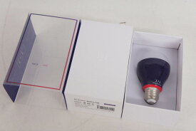 【未使用】UPQアップ・キュー Q-home BB01 NR Bluetooth対応 スマートLED電球 ネイビー・アンド・レッド