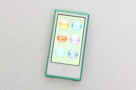 【中古】Appleアップル 第7世代 iPod nano 16GB グリーン MD478J