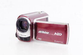 【中古】C JVC Victorビクター エブリオEverio ビデオカメラ GZ-MG650-R 80GB ハードディスクムービー